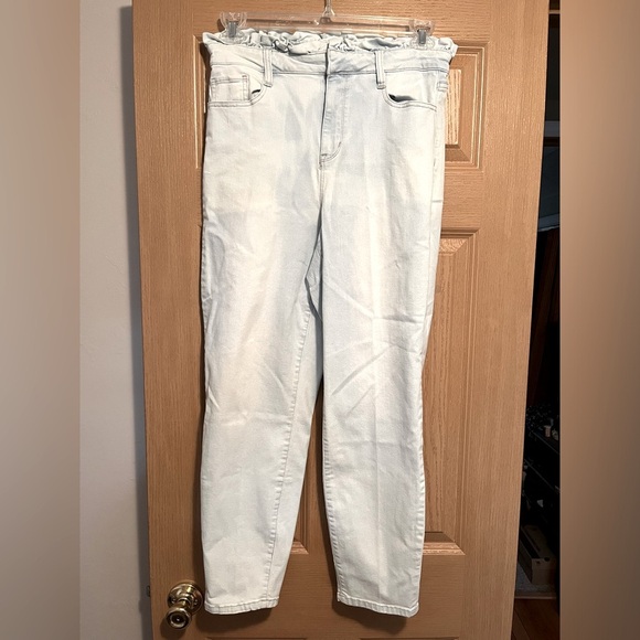New York & Company Soho Paper Bag Waist Jeans - Picture 1 of 13